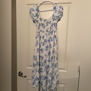 Holister floral maxi dress
